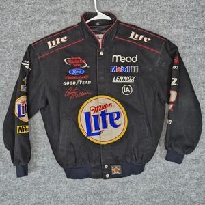 Vintage 1990s‎ Nascar Miller Light Chase Authentic Racing Drivers Line Men's S